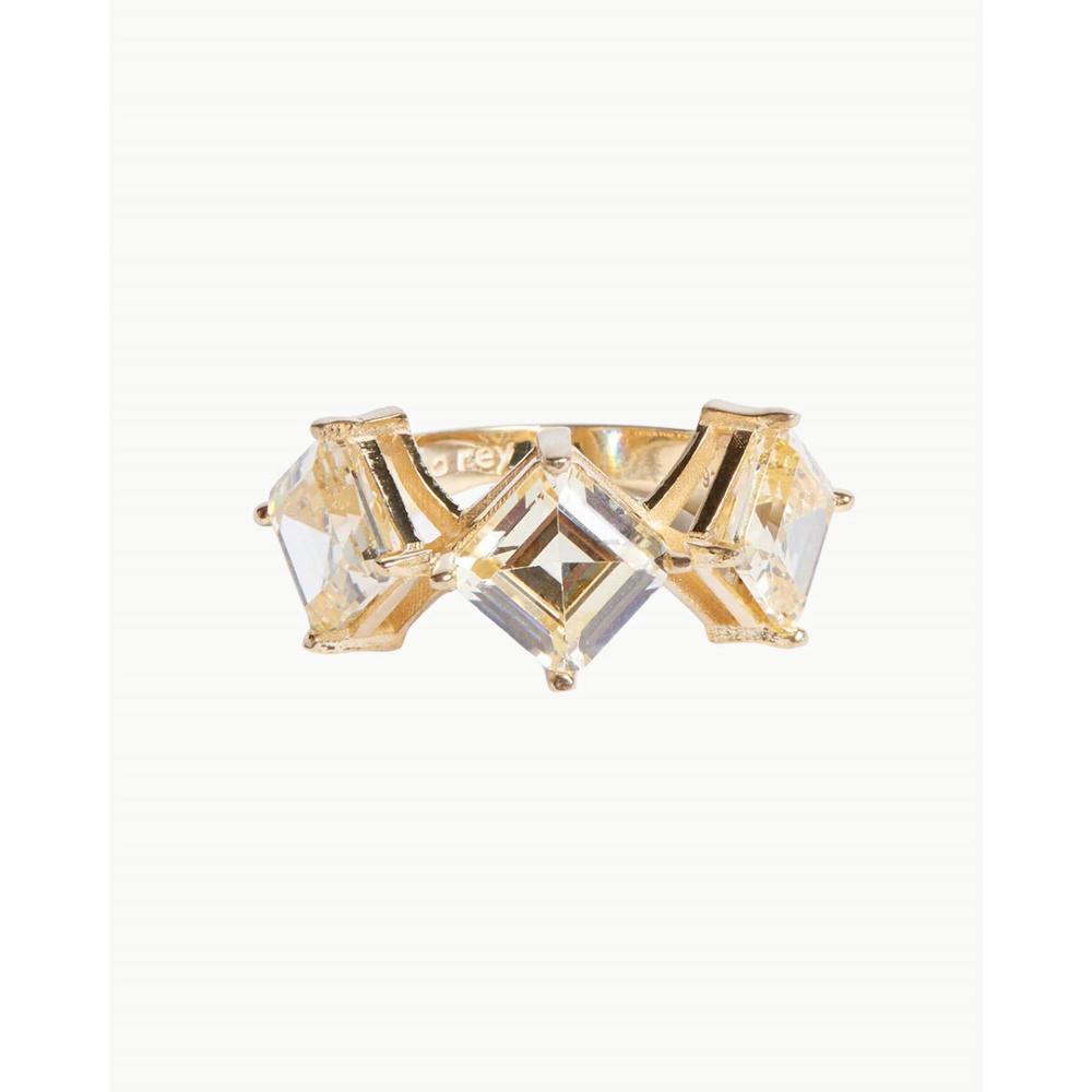 NEW NICKHO REY women's pam ring in gold